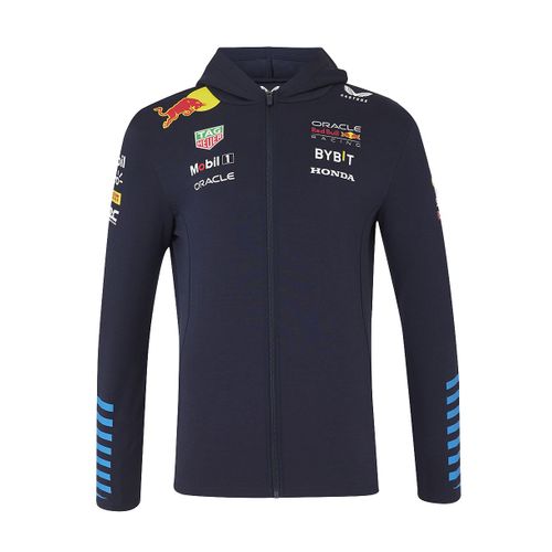 Veste À Capuche Zippée Rb Racing F1 Team Formula Officiel Formule 1 Bleu Homme