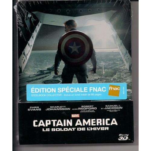 Captain America - Le Soldat De L'hiver - Combo Blu-Ray 3d Edition Steelbook