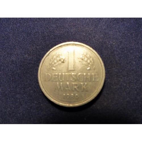 Allemagne 1 Deutsche Mark 1980.J.