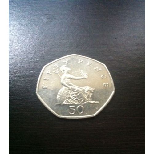 Piece De 50 Pence 1997