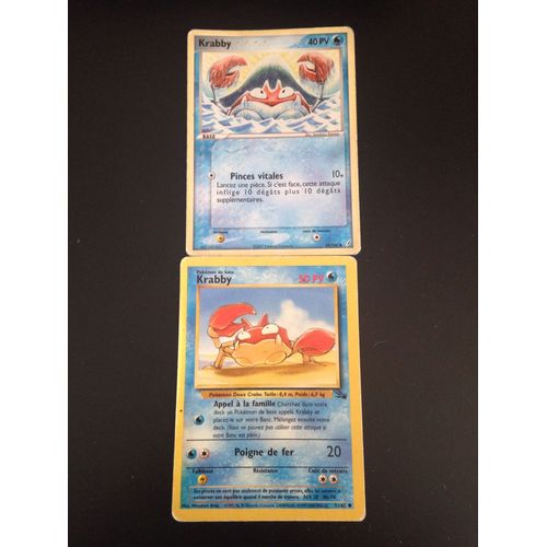 Krabby 40pv (54/100) + Krabby 50pv (51/62)