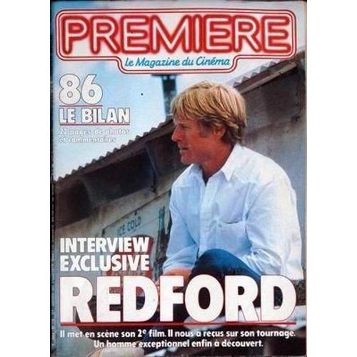 Premiere N° 118 Du 01/01/1987 - Redford - 86  -   Le Bilan.