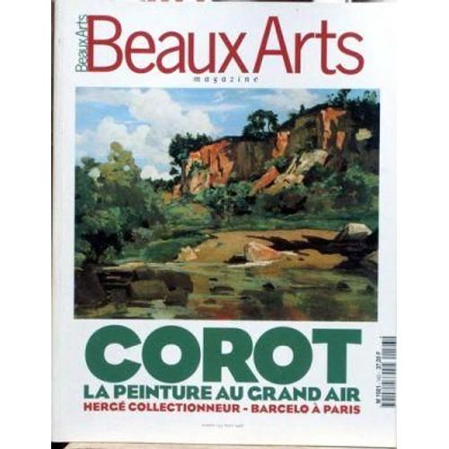 Beaux Arts Magazine N° 143 Du 01/03/1996 - Corot - Herge Collectionneur - Barcelo A Paris.