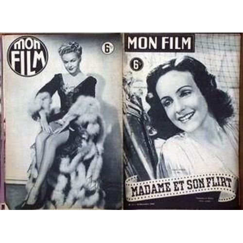 Mon Film N° 21 Du 18/12/1946 - Madame Et Son Flirt Avec Giselle Pascal.