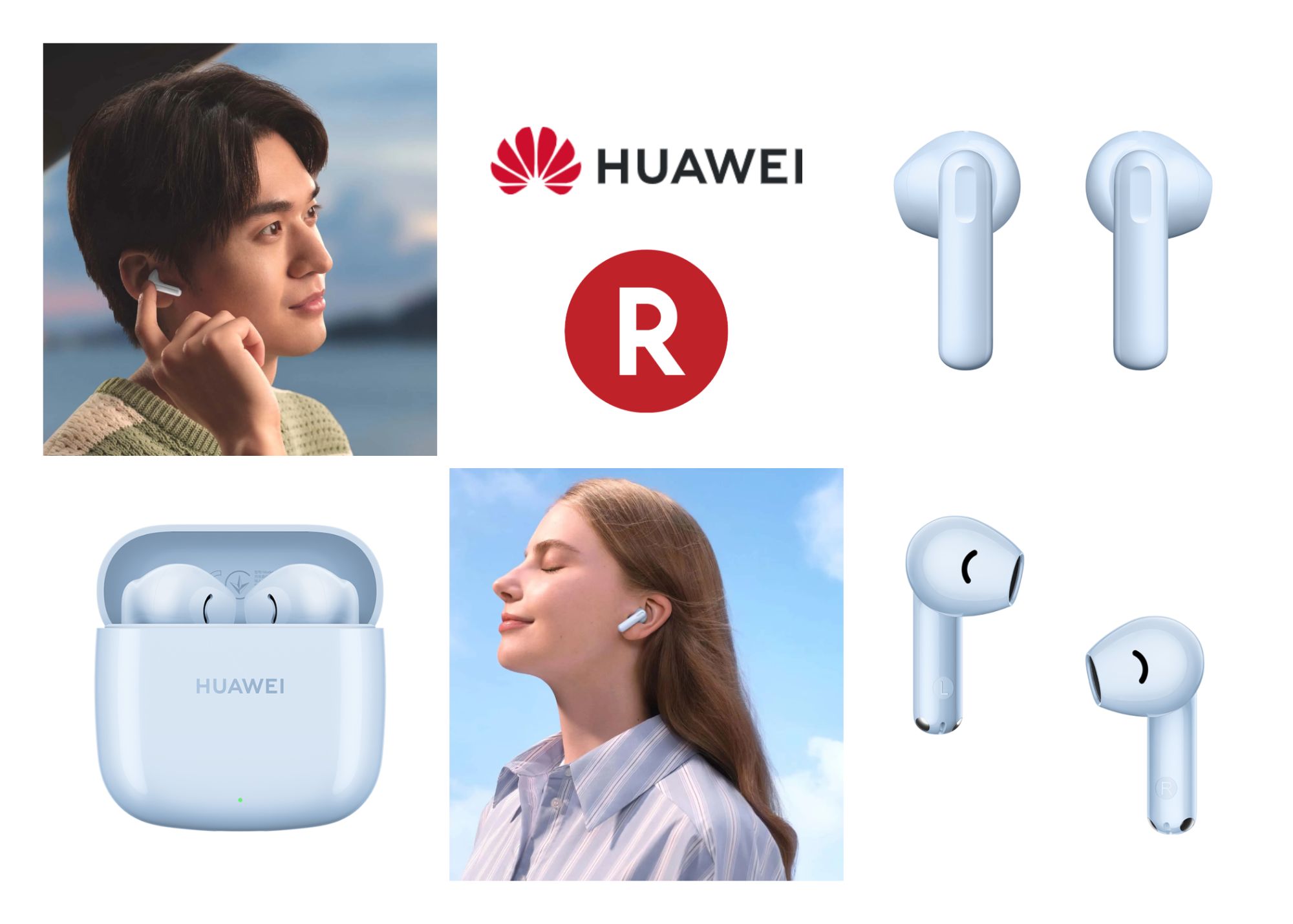 Ecouteurs FreeBuds SE 2 Bleu image 1 | Rakuten