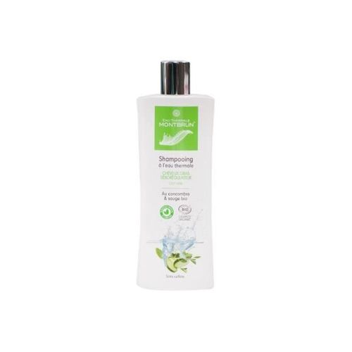 Montbrun Shampooing À L'eau Thermale Cheveux Gras Concombre Et Sauge Bio 250ml 