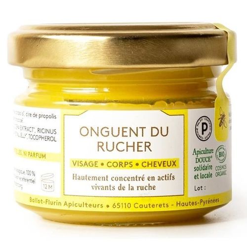 Baume Multifonctions - Ballot-Flurin - Onguent Du Rucher Bio - 50ml - Nourrit Et Protège - 100% Naturel 