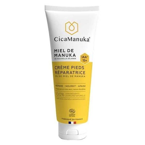 Cicamanuka Miel De Manuka Crème Pieds Réparatrice Iaa15+ Bio 40ml 