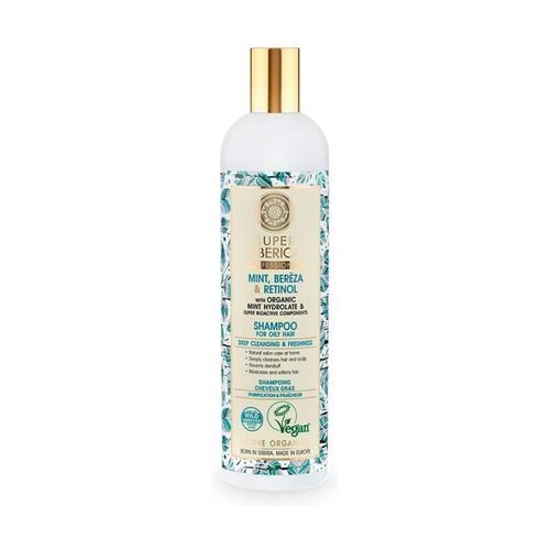 Natura Siberica+Shampooing À La Menthe Pour Cheveux Gras 400 Ml 