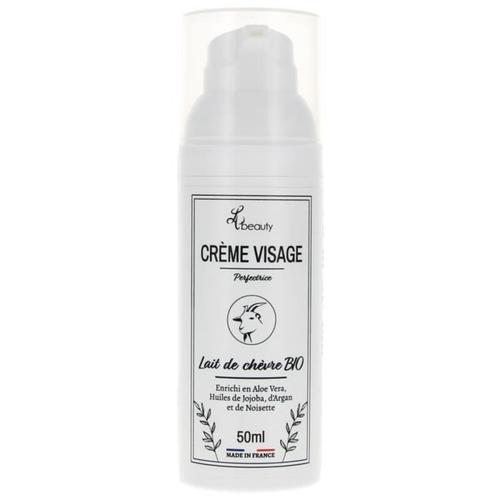 75878 Lhbeauty Crème Visage Perfectrice Jour Et Nuit Au Lait De Chèvre Bio Enrichie En Aloe Vera Huile De Jojoba Et De Noisette 