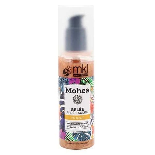 Après-Soleil Gelée Monoï - Mkl Green Nature - 100ml - Apaisante - Parfumée - Hydratante 