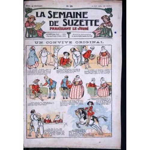 Semaine De Suzette (La) N° 28 Du 14/08/1919 - Un Convive Original - Le Chameau Soliman.