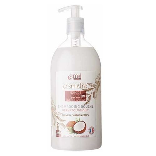 Gel Douche - Mkl Green Nature - Coco Bio - 1l - Biodégradable - 98,7% D'ingrédients Naturels 