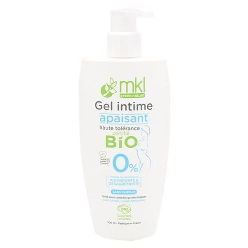 Mkl Green Nature Hygiène Intime Gel Apaisant Bio 200ml 