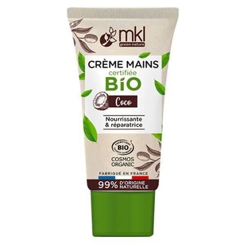 Mkl Green Nature Crème Mains Coco Bio 50ml 