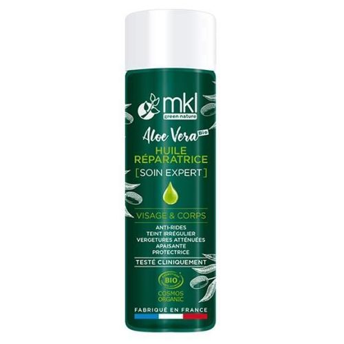 Huile Réparatrice Bio Aloe Vera - Mkl Green Nature - 75ml 