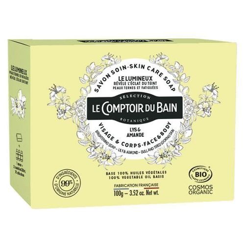 Le Comptoir Du Bain Savon Soin Lumineux Bio 100g 