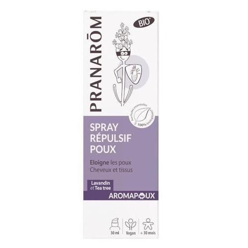Pranarom Aromapoux Spray Bio Anti Poux Répulsif 30ml 