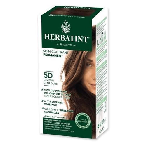 Herbatint Soin Colorant Permanent Couleur Châtain Clair Doré 5d 150ml 