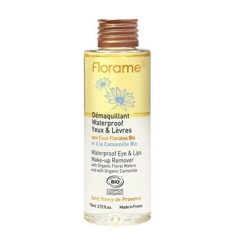 Florame Visage Démaquillant Waterproof Yeux Et Lèvres Bio 110ml 