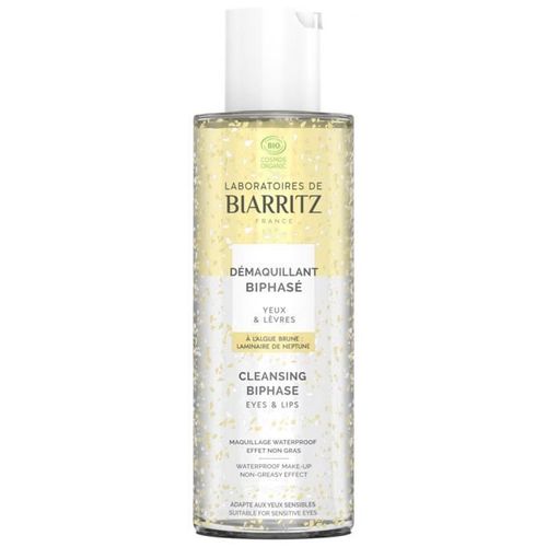 Laboratoires De Biarritz Démaquillant Biphasé Yeux Snesibles Et Lèvres Bio 125 Ml 