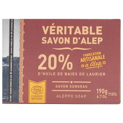 Savon - Lacorvette - Alep Bio - 190 G - Hypoallergénique - Surgras 