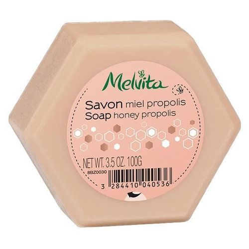 Melvita Les Essentiels Savon Naturel Miel Propolis Bio 100g 