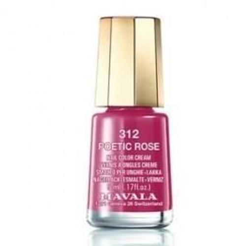 Vernis À Ongles Crème Mavala Mini Color 5 Ml - Couleur : Poetic Rose Multicolore