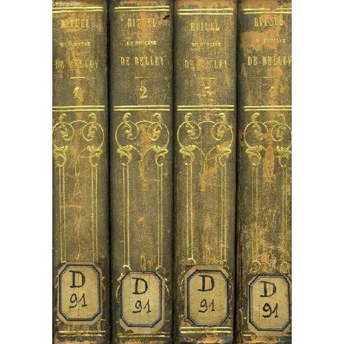 Rituel Du Diocese De Belley, 4 Tomes