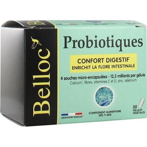 77732 Belloc Microbiotes 30 Gélules Végétales 