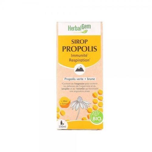 Complement Tonus - Complement Vitalite Sirop Propolis Bio Herbalgem - 150 Ml 