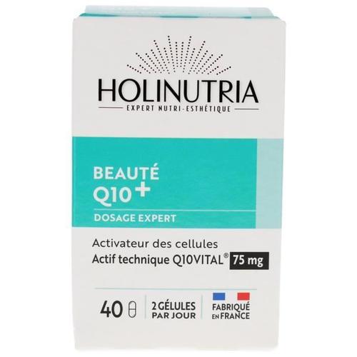 Holinutria Coenzyme Q10 Anti-Oxydant 40 Gélules Végétales 