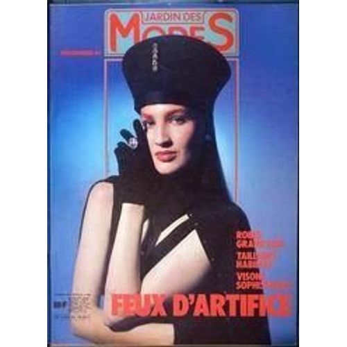 Jardin Des Modes N° 92 Du 01/12/1985 - Robes Grand Soir - Tailleurs Habilles - Visons.