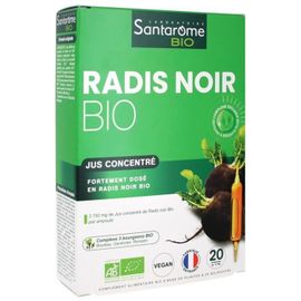 Santarome Radis Noir Bio (20 Ampoules)