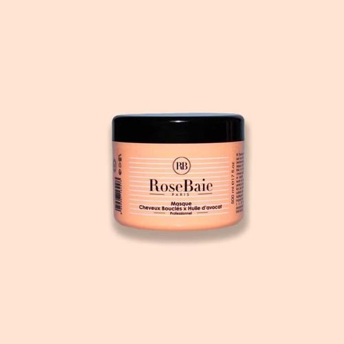 Rose Baie Masque Cheveux Bouclé X Huile D'avocat 