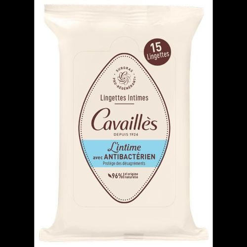 Rogé Cavaillès Lingettes Anti-Bactériennes 15 Lingettes 