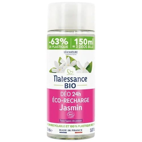 77432 Natessance Recharge Déodorant Jasmin Bio 