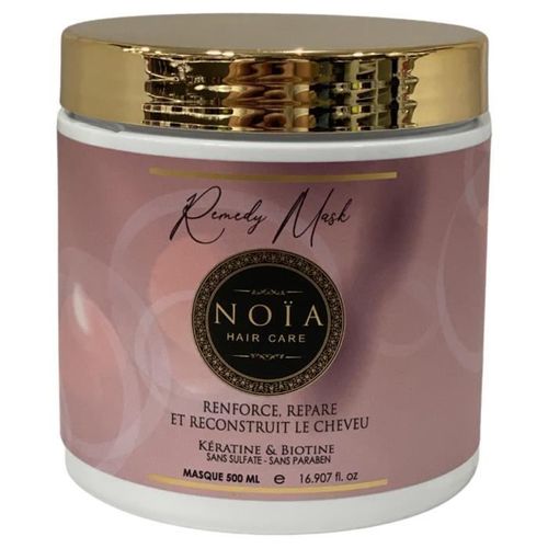 Masque Soin Kératine & Biotine - Gamme Remedy - Noïa Hair - 500ml 
