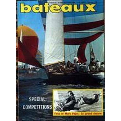 Bateaux N° 209 Du 01/10/1975 - Special Competitions - Yves Et Marc Pajot - Le Grand Chelem