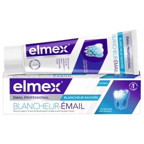 Elmex Dentifrice Blancheur Émail 75 Ml 