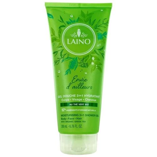 75062 Laino Shampooing Douche 3 En 1 - Thé Vert Bio - 200 Ml 