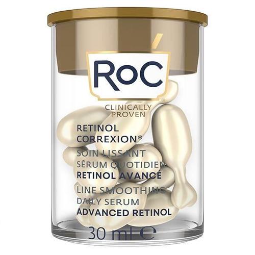 Roc Rétinol Correxion Soin Lissant Sérum Nuit 10 Capsules 