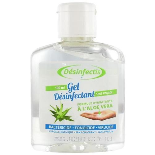 Désinfectis Gel Désinfectant Sans Rinçage À L'aloe Vera 100 Ml 