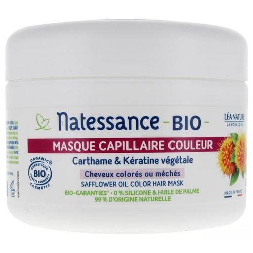 77418 Natessance Masque Couleur - Carthame Bio Et Kératine Végétale 
