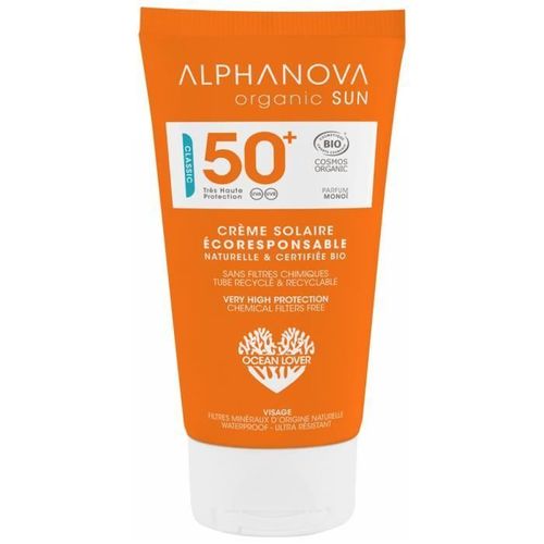 72348 Crème Solaire Bio Très Haute Protection Spf 50+ 