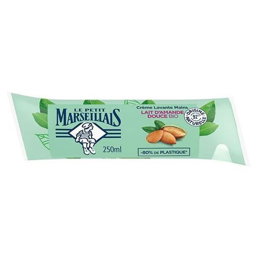 Crème Lavante Mains - Le Petit Marseillais - Lait D'amande Douce Bio - 250ml 