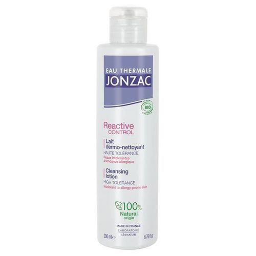 Lait Dermo-Nettoyant Bio - Eau Thermale Jonzac - Reactive - Hypoallergénique - 200ml 
