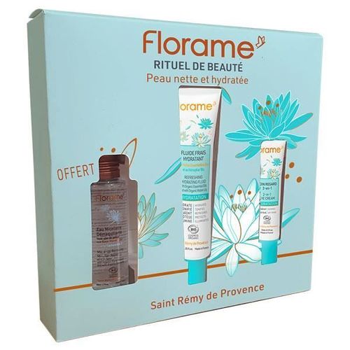 Florame Coffret Rituel De Beauté Peau Nette Et Hydratée Bio 