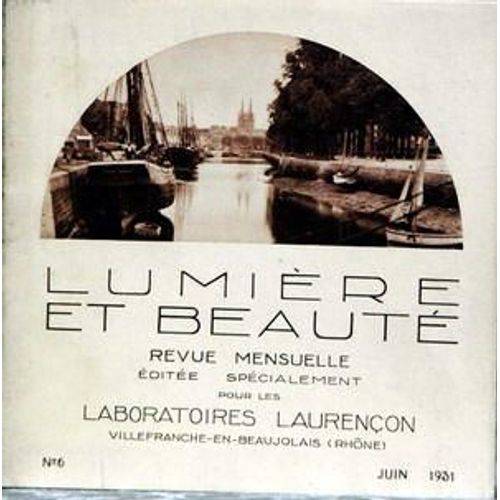 Lumiere Et Beaute N° 6 Du 01/06/1931 - Quimper  -   La Rue Kereon Et La Cathedrale.
