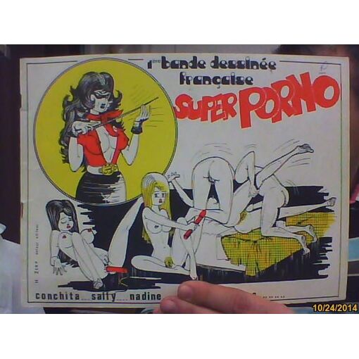 1ere bande dessinée française super porno conchita sally nadine et ...